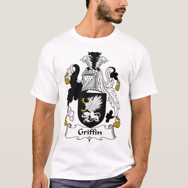 T-shirt Crête de famille de griffon (Devant)