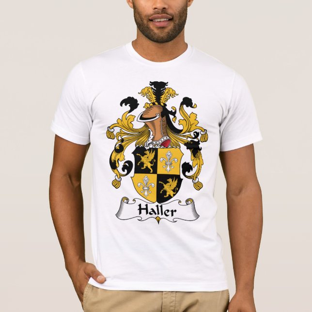 T-shirt Crête de famille de Haller (Devant)