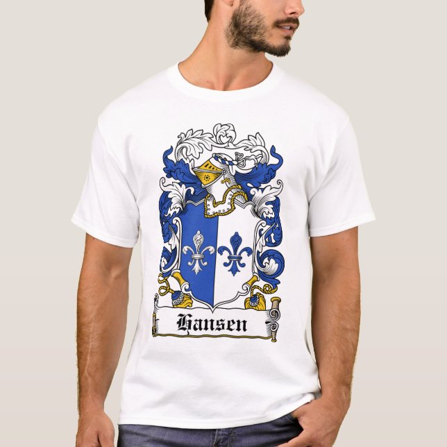 T-shirt Crête de famille de Hansen (Devant)