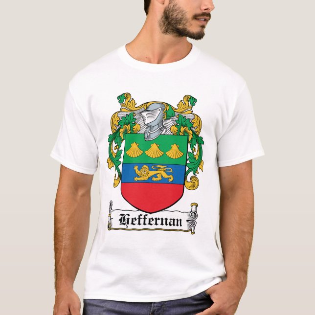 T-shirt Crête de famille de Heffernan (Devant)