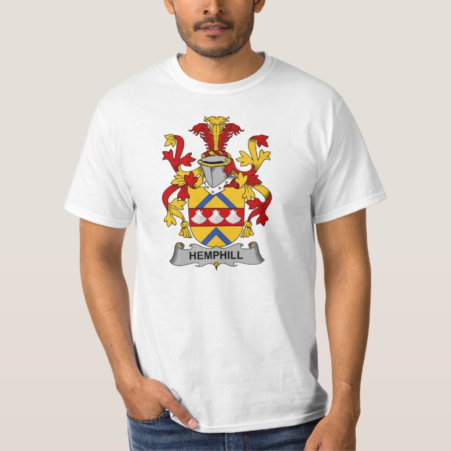 T-shirt Crête de famille de Hemphill (Devant)