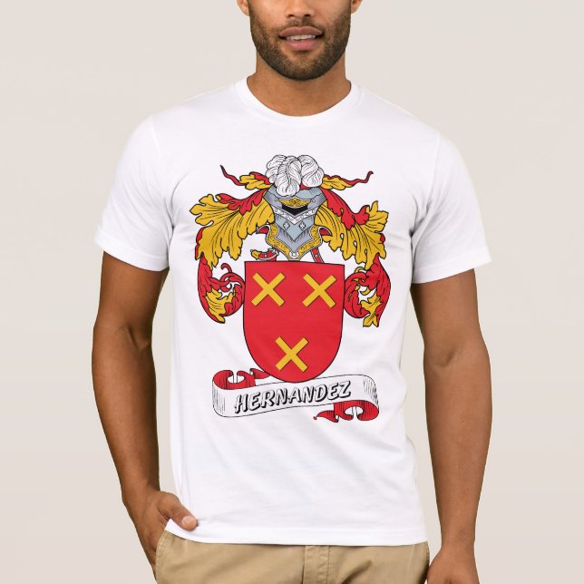 T-shirt Crête de famille de Hernandez (Devant)