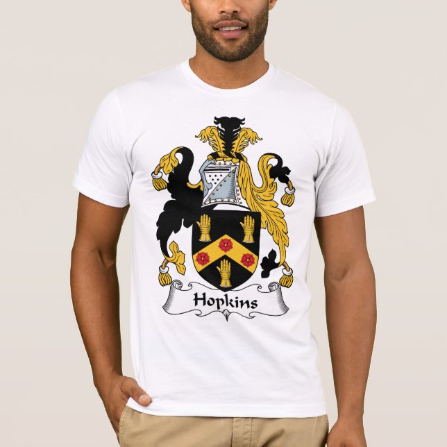 T-shirt Crête de famille de Hopkins (Devant)