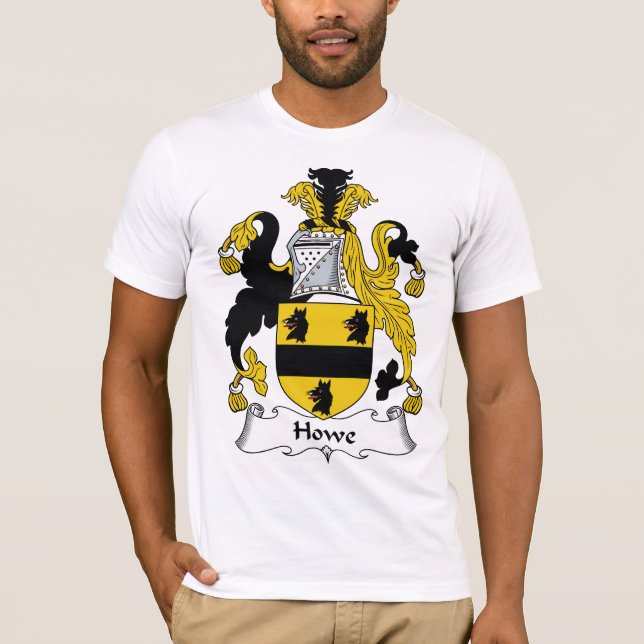 T-shirt Crête de famille de Howe (Devant)