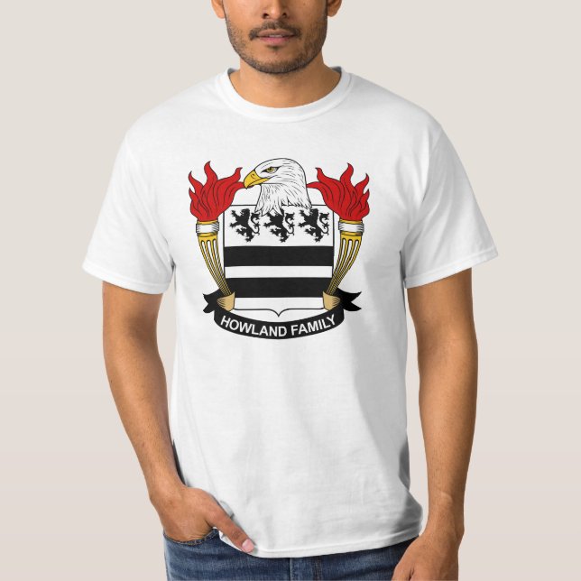T-shirt Crête de famille de Howland (Devant)