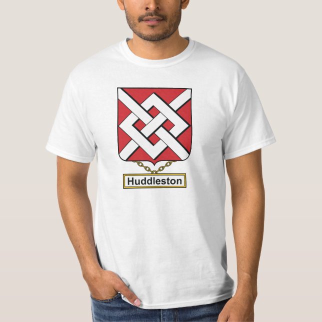 T-shirt Crête de famille de Huddleston (Devant)