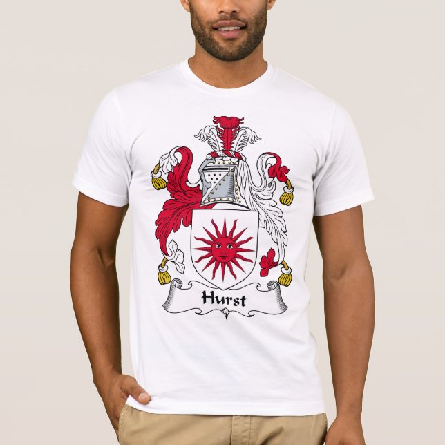 T-shirt Crête de famille de Hurst (Devant)