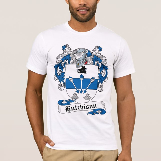 T-shirt Crête de famille de Hutchison (Devant)