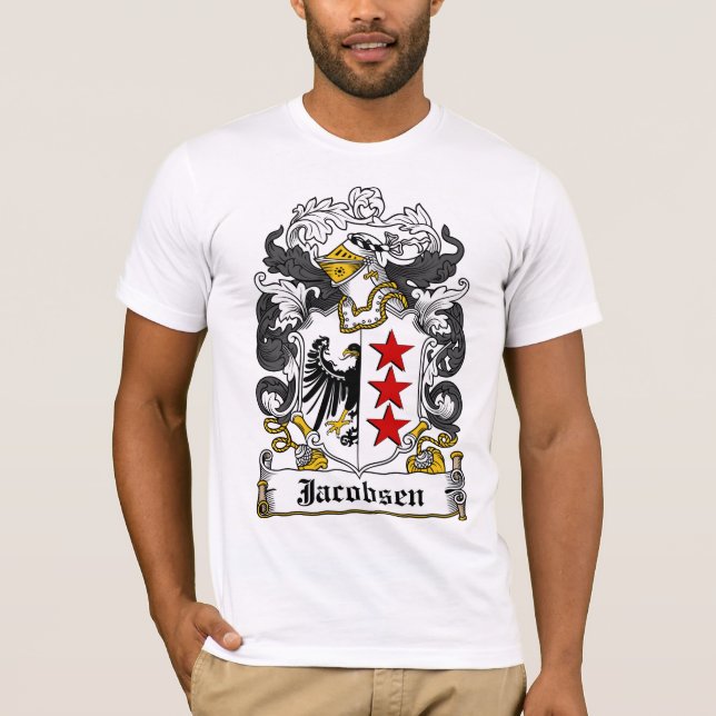 T-shirt Crête de famille de Jacobsen (Devant)