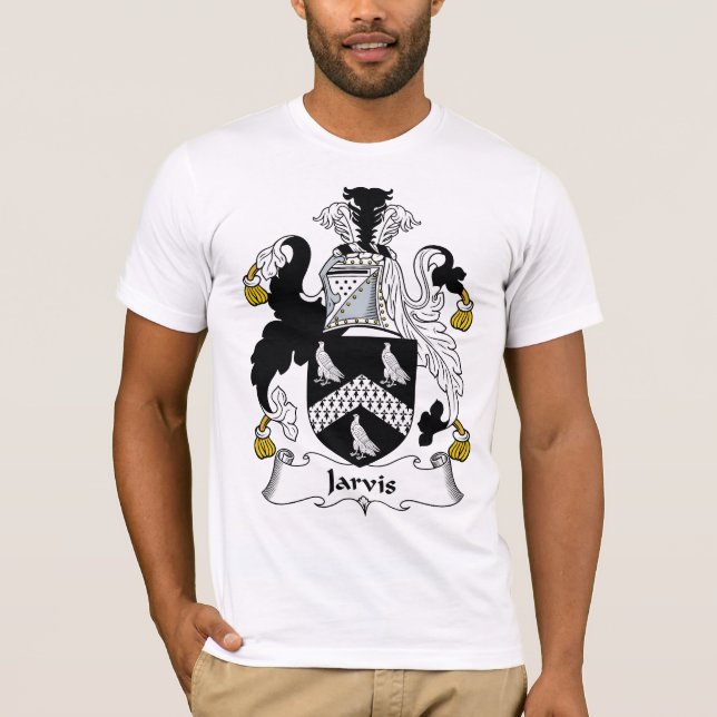 T-shirt Crête de famille de Jarvis (Devant)
