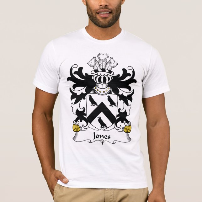 T-shirt Crête de famille de Jones (Devant)