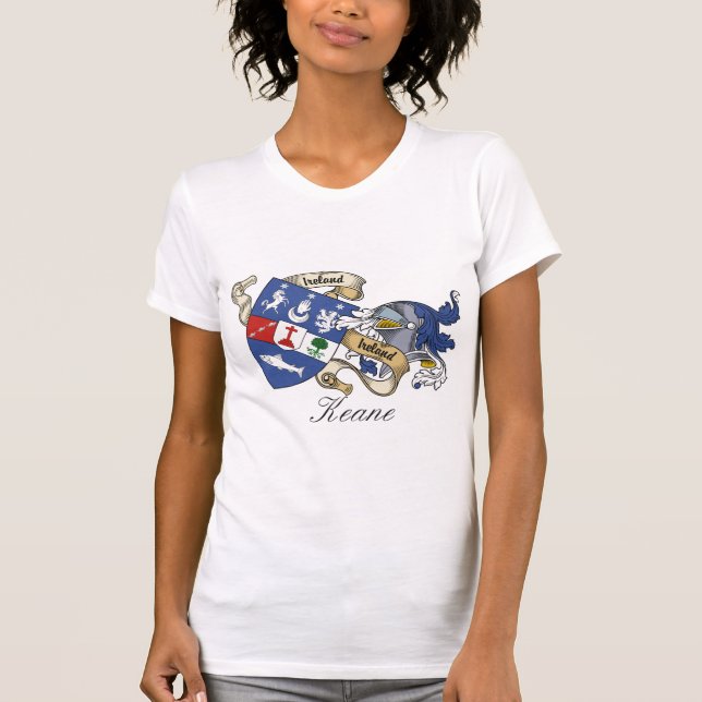 T-shirt Crête de famille de Keane (Devant)