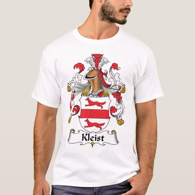 T-shirt Crête de famille de Kleist (Devant)