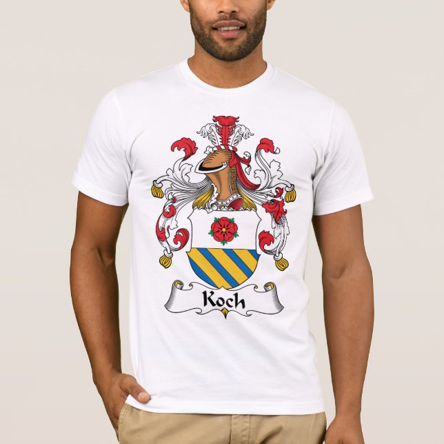 T-shirt Crête de famille de Koch (Devant)