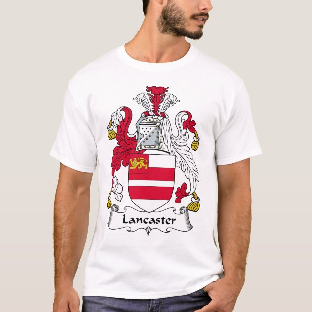 T-shirt Crête de famille de Lancaster (Devant)