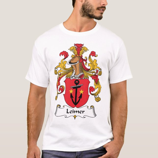 T-shirt Crête de famille de Leimer (Devant)