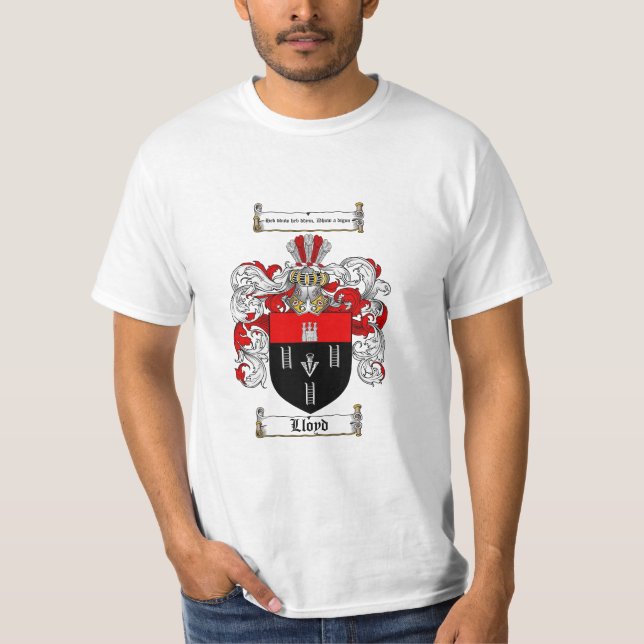 T-shirt Crête de famille de Lloyd - manteau de Lloyd des (Devant)