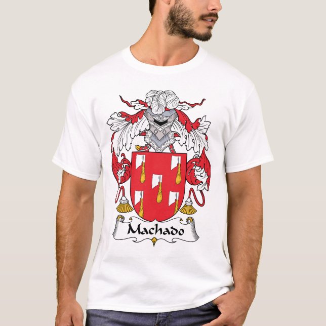 T-shirt Crête de famille de Machado (Devant)