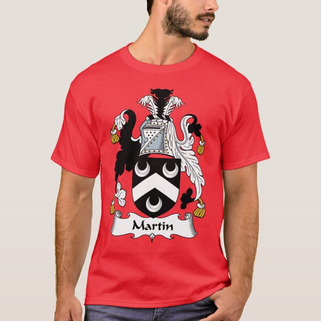 T-shirt Crête de famille de Martin (Devant)