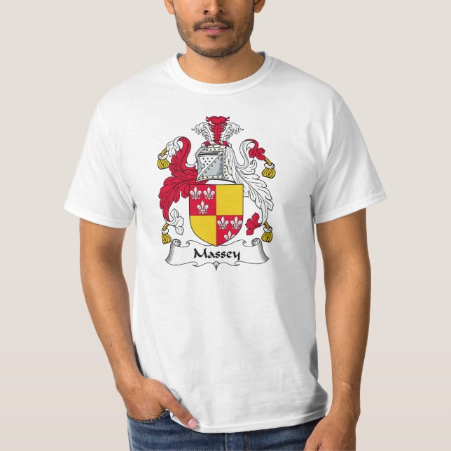 T-shirt Crête de famille de Massey (Devant)