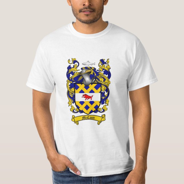 T-shirt Crête de famille de McCann - manteau de McCann des (Devant)