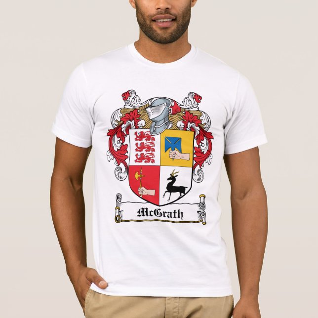 T-shirt Crête de famille de McGrath (Devant)