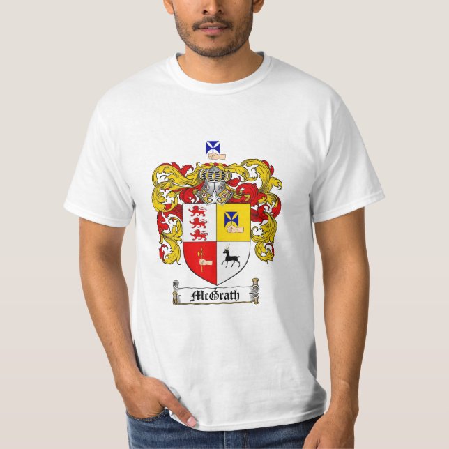 T-shirt Crête de famille de Mcgrath - manteau de Mcgrath (Devant)