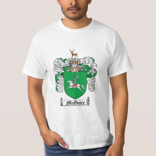 T-shirt Crête de famille de Mcguire - manteau de Mcguire (Devant)