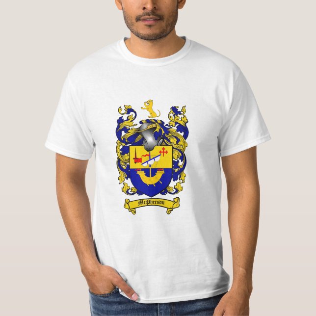 T-shirt Crête de famille de Mcpherson - manteau de (Devant)