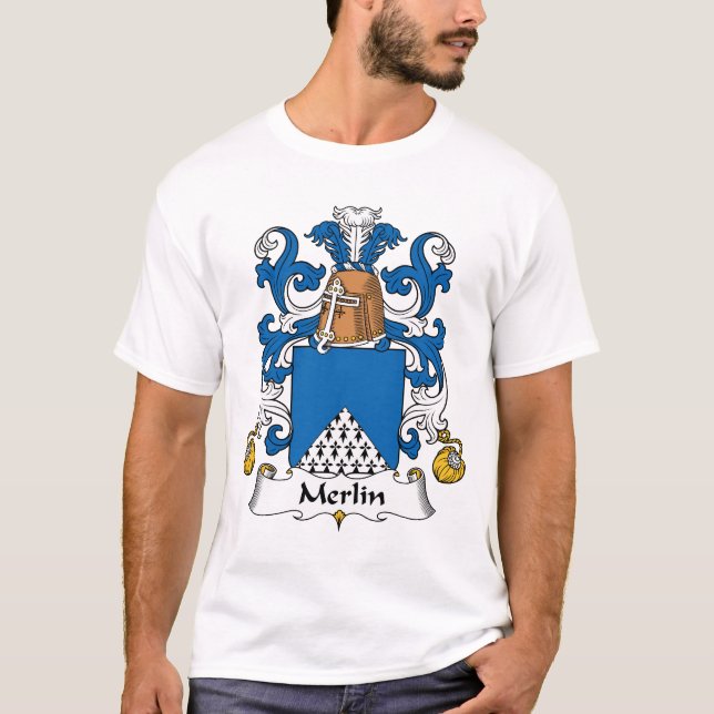 T-shirt Crête de famille de MERLIN (Devant)