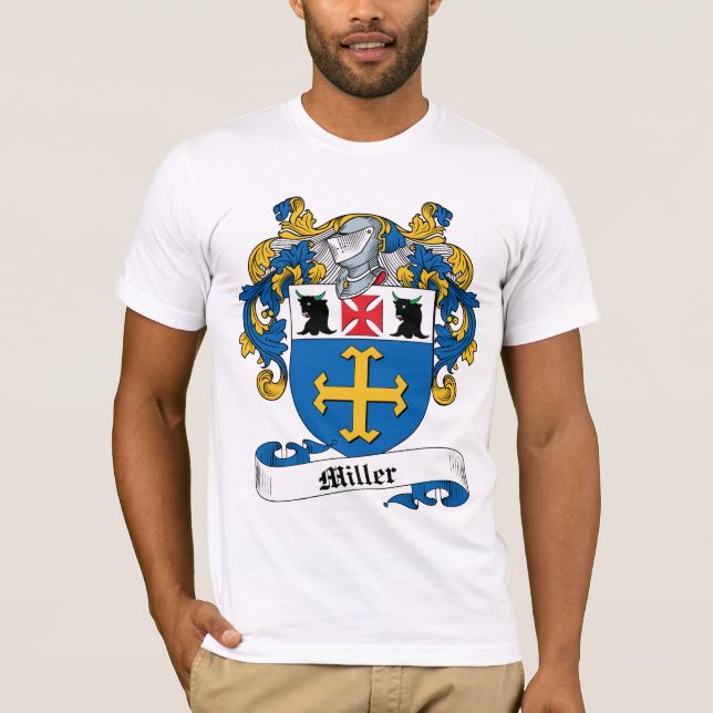 T-shirt Crête de famille de Miller (Devant)