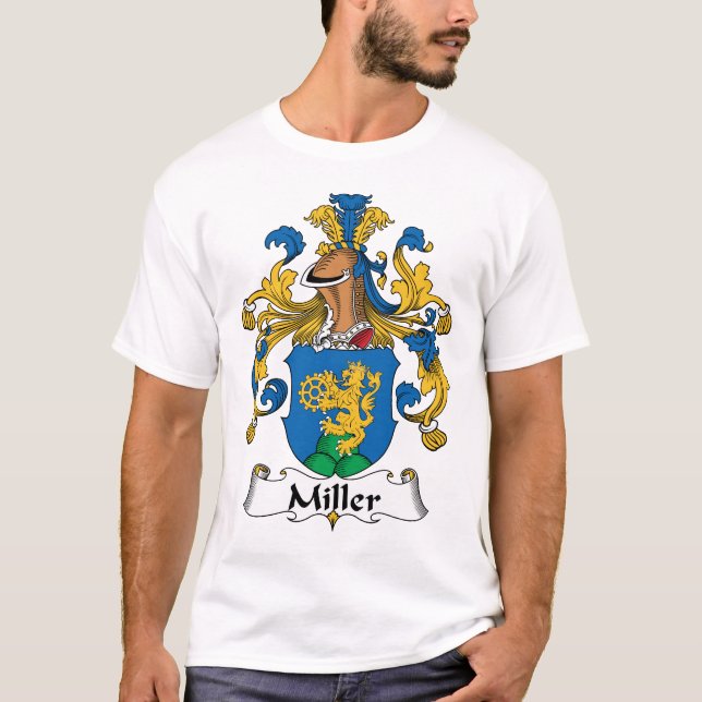 T-shirt Crête de famille de Miller (Devant)