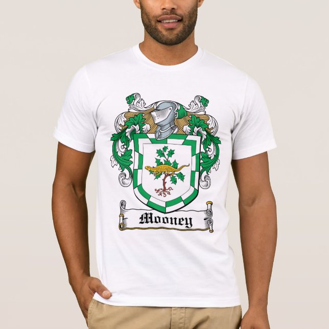 T-shirt Crête de famille de Mooney (Devant)