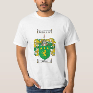 T-shirt Crête de famille de Moore - manteau de Moore des