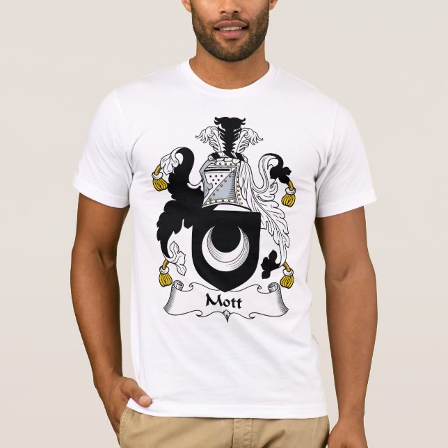 T-shirt Crête de famille de Mott (Devant)