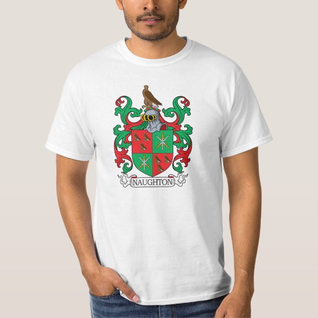 T-shirt Crête de famille de Naughton (Devant)