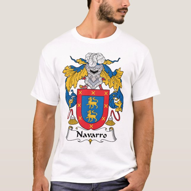 T-shirt Crête de famille de Navarro (Devant)