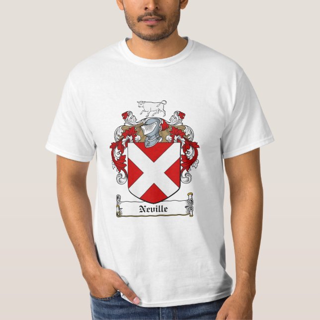 T-shirt Crête de famille de Neville - manteau de Neville (Devant)
