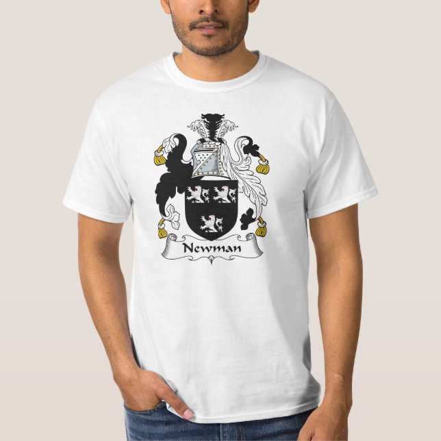 T-shirt Crête de famille de Newman (Devant)