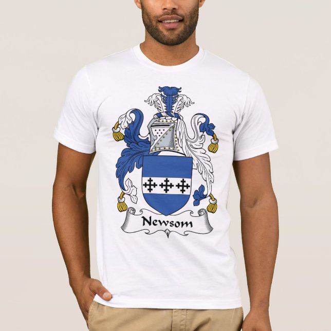 T-shirt Crête de famille de Newsom (Devant)