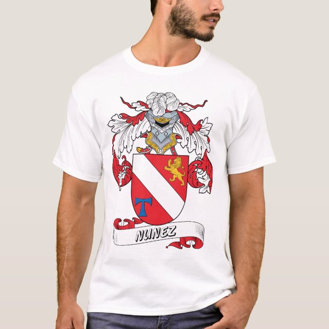 T-shirt Crête de famille de Nunez (Devant)
