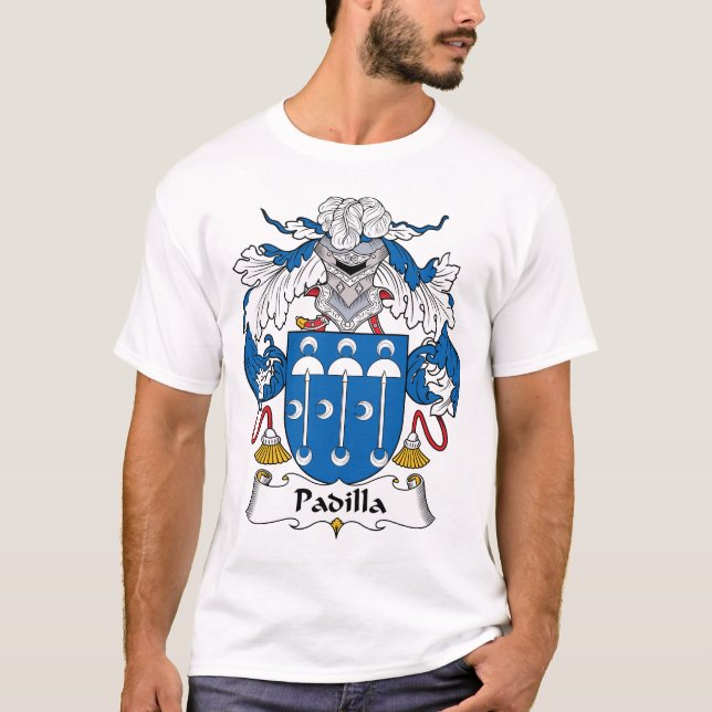 T-shirt Crête de famille de Padilla (Devant)