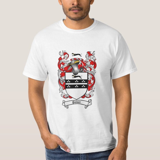 T-shirt Crête de famille de Palmer - manteau de Palmer des (Devant)