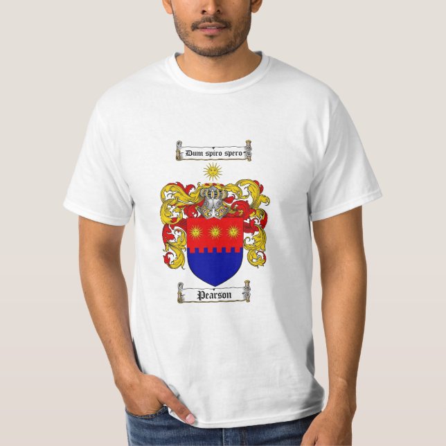 T-shirt Crête de famille de Pearson - manteau de Pearson (Devant)