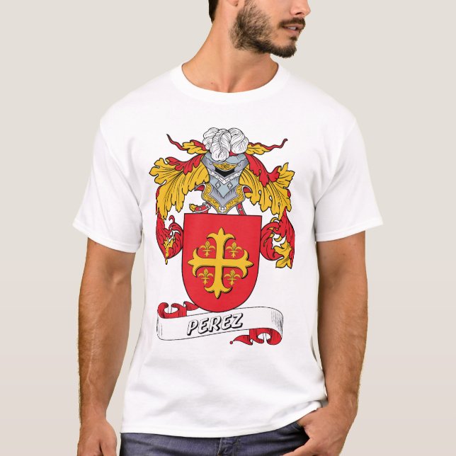 T-shirt Crête de famille de Perez (Devant)