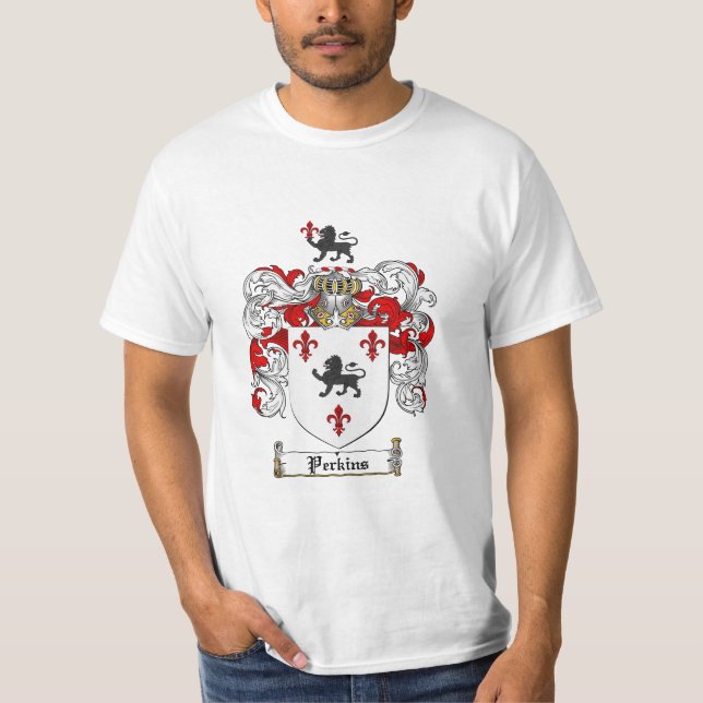 T-shirt Crête de famille de Perkins - manteau de Perkins (Devant)
