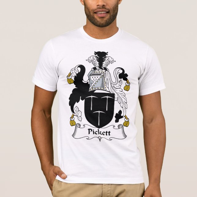 T-shirt Crête de famille de Pickett (Devant)