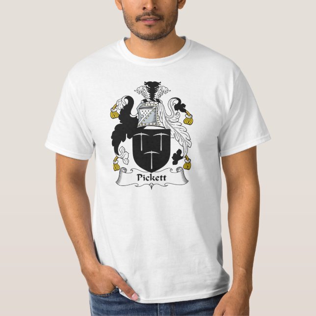 T-shirt Crête de famille de Pickett (Devant)