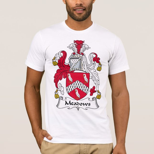 T-shirt Crête de famille de prés (Devant)