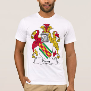 T-shirt Crête de famille de prune